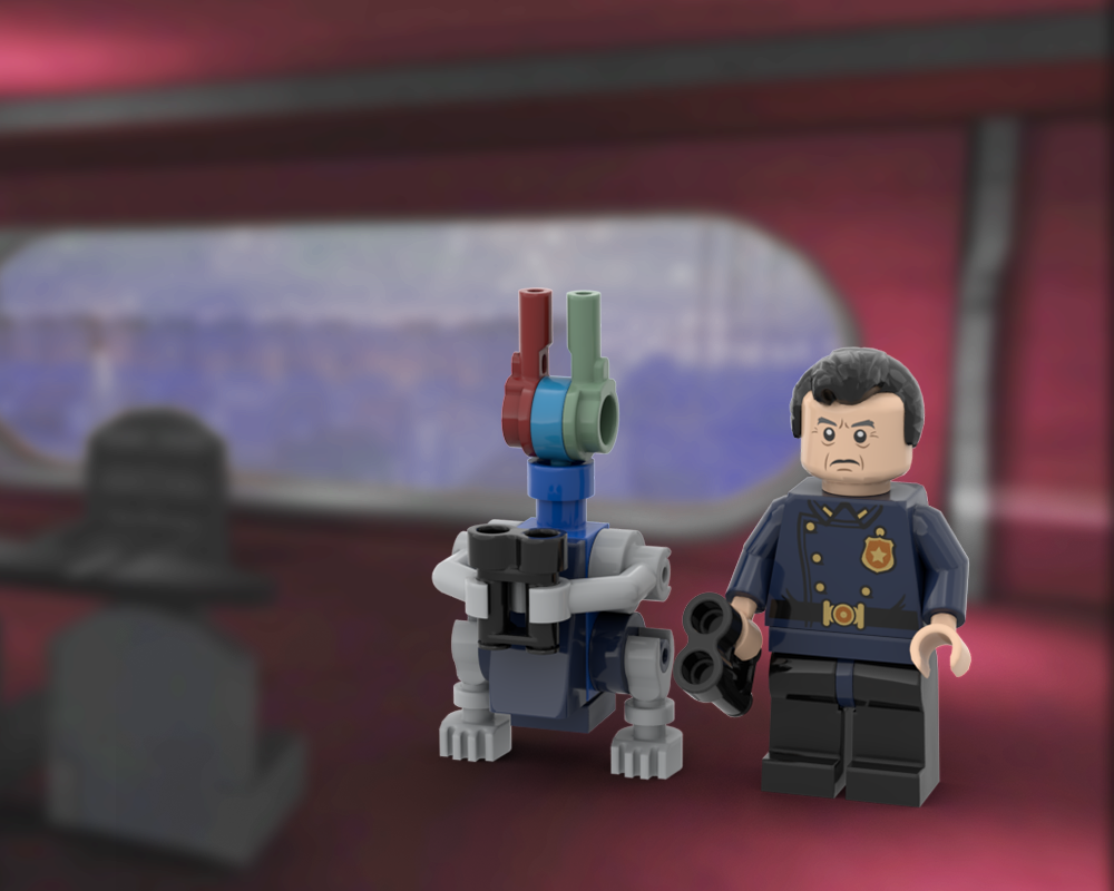 LEGO MOC-238130 LEP-Series Service Droid by Cyborg-Samurai ...