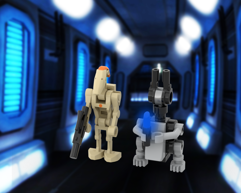 LEGO MOC-238130 LEP-Series Service Droid by Cyborg-Samurai ...