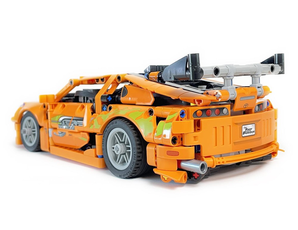 LEGO MOC-238163 42204 Fast & Furious Toyota Supra MK4 RC MOD for