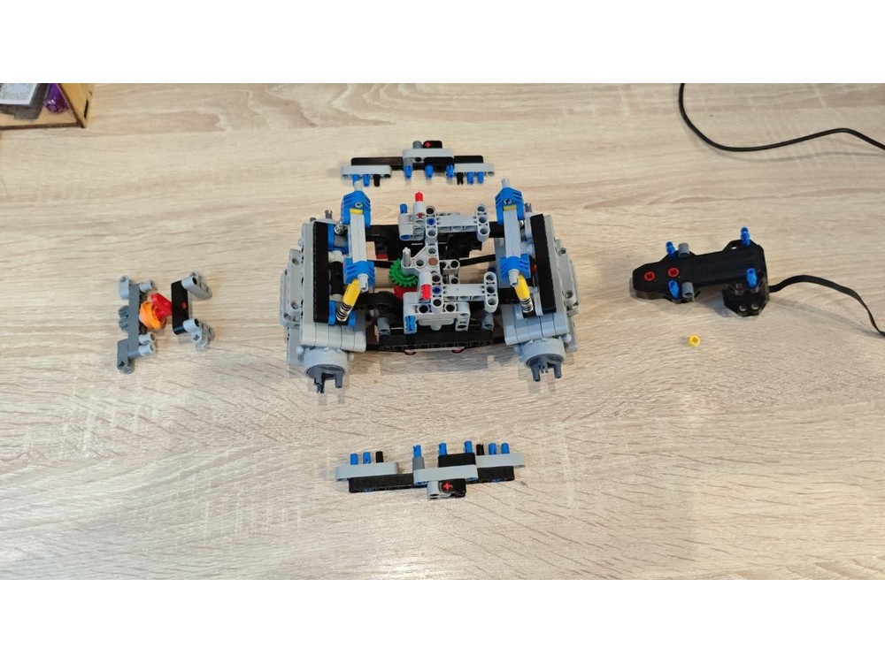 LEGO MOC-238192 Truck dual rear suspension (With gearbox) by ...