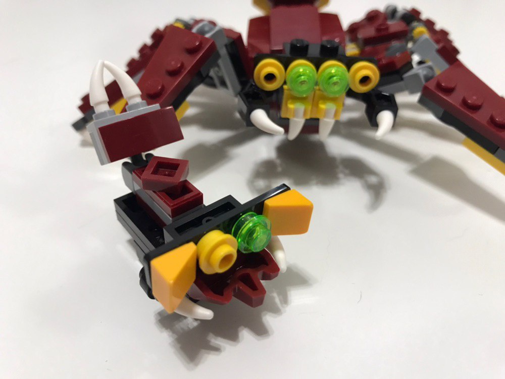 LEGO MOC 31073 - Mini Spider by SCU | Rebrickable - Build with LEGO