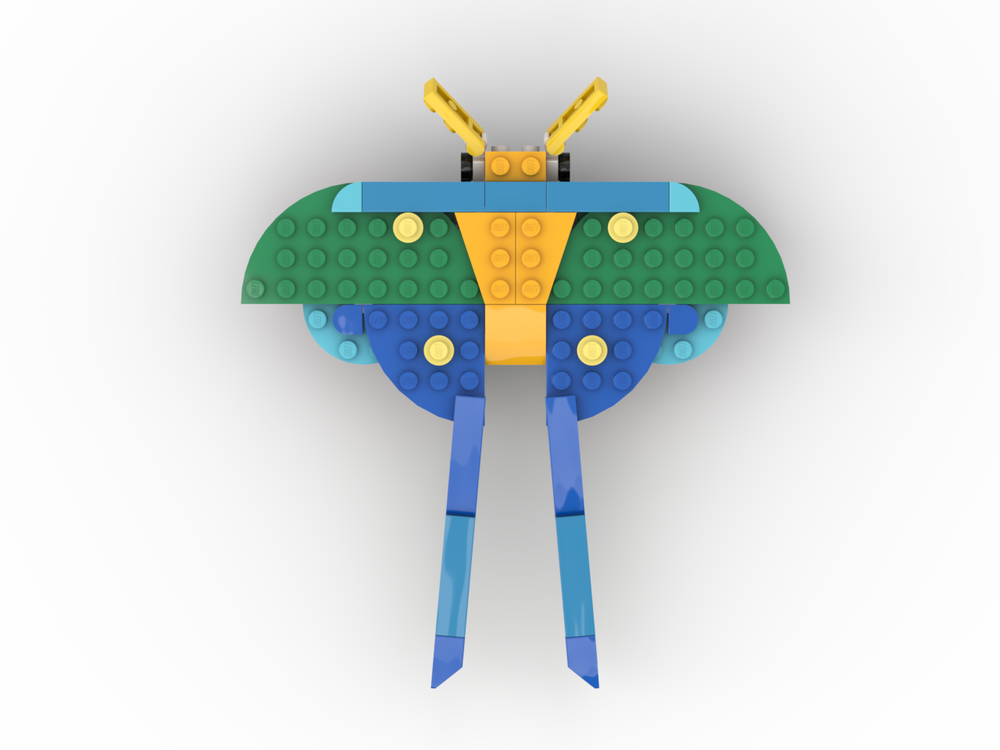 LEGO MOC-238266 31136 moon moth by maratus | Rebrickable - Build with LEGO