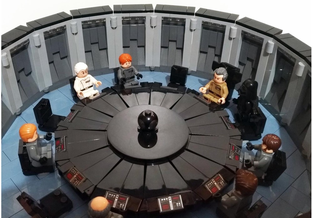 LEGO MOC Death Star Conference Room by wheelsspinnin Rebrickable