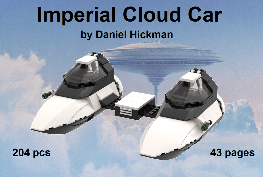 LEGO MOC Imperial Twin-Pod Cloud Car by wheelsspinnin | Rebrickable ...