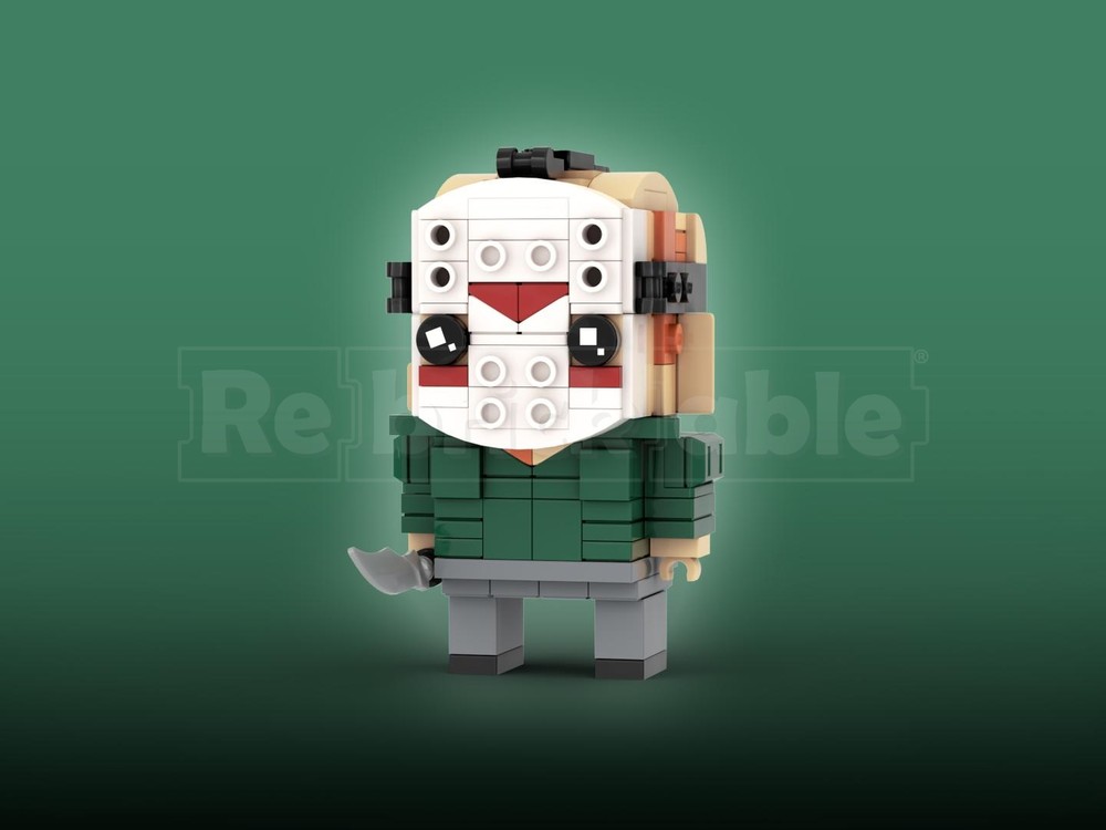 LEGO MOC-238460 Jason Voorhees Brickheadz LEGO MOC - Friday the 13th by ...