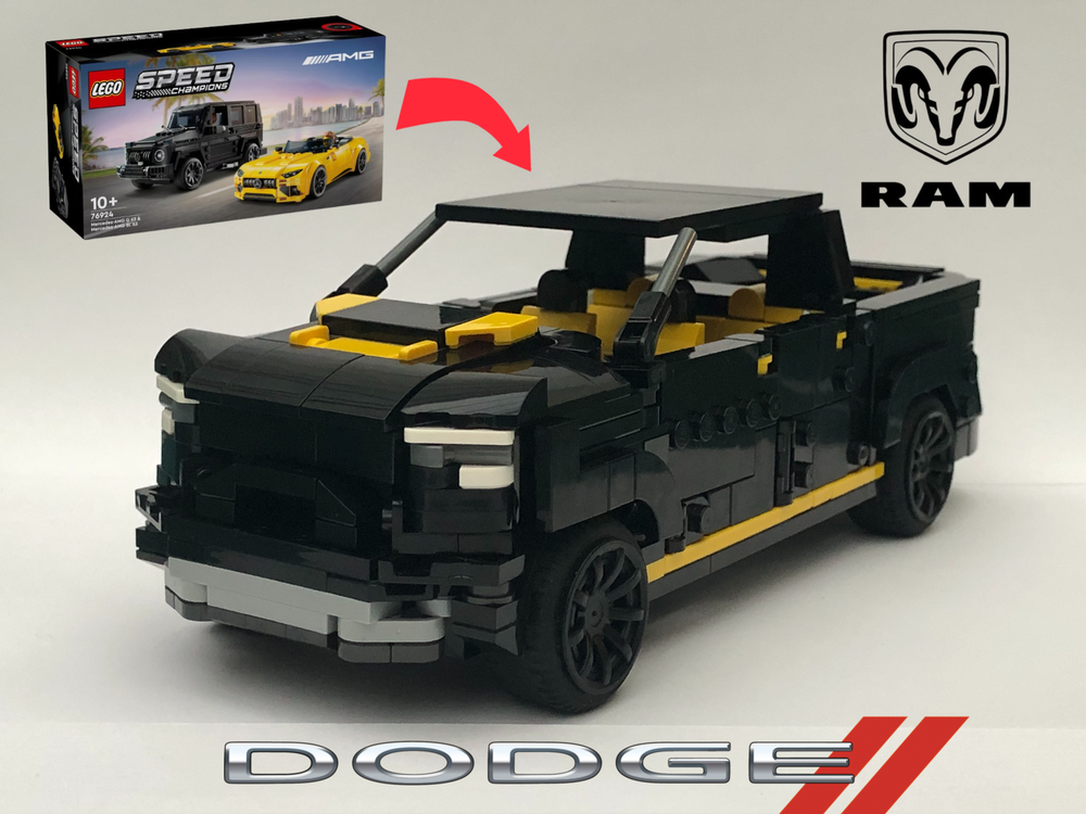LEGO MOC 76924 Dodge RAM 1500 TRX by YourFavouriteMocs