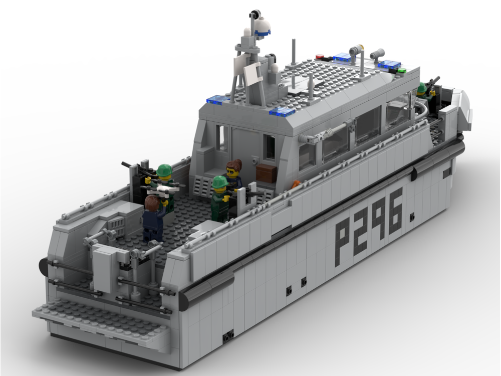 LEGO MOC Cutlass Class Royal Navy Patrol Launch (HMS DAGGER) by jrd3683 ...