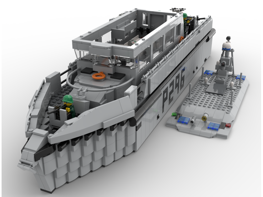LEGO MOC Cutlass Class Royal Navy Patrol Launch (HMS DAGGER) by jrd3683 ...