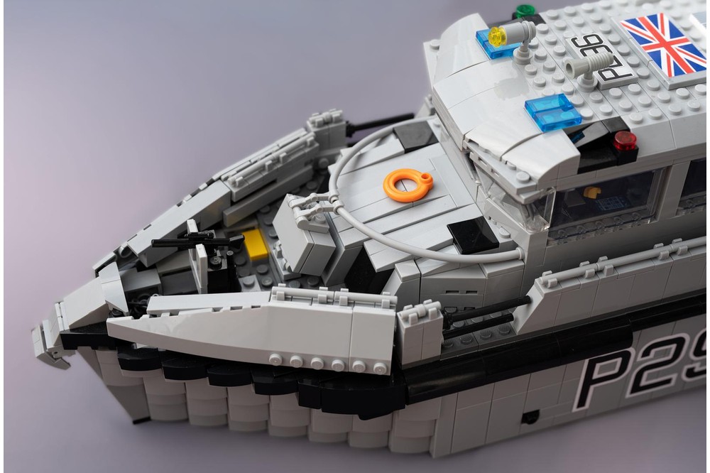LEGO MOC-238513 Cutlass Class Royal Navy Patrol Launch (HMS DAGGER) by ...