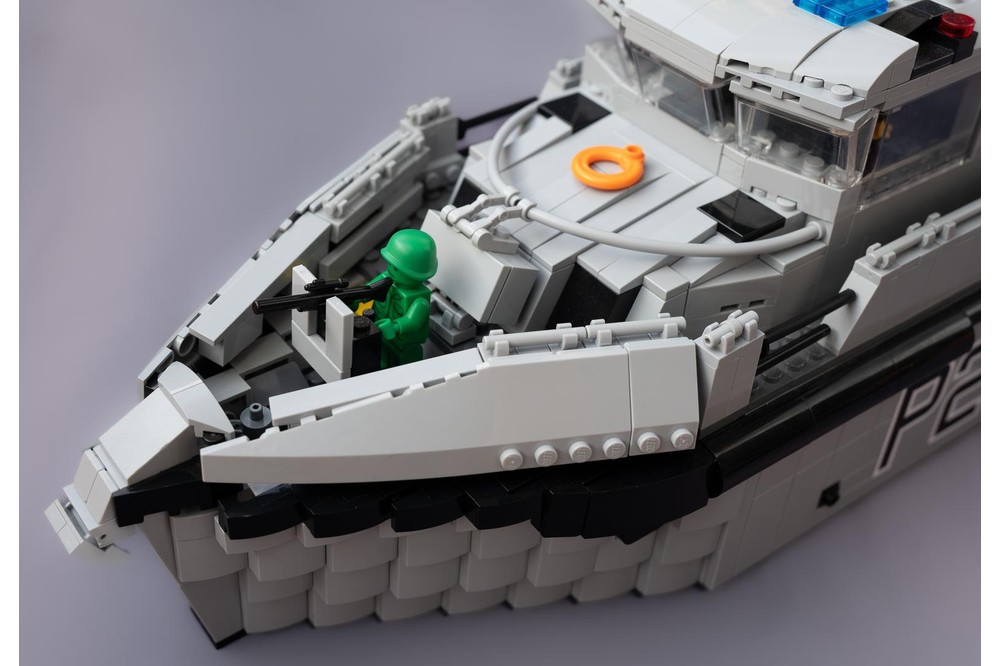 LEGO MOC-238513 Cutlass Class Royal Navy Patrol Launch (HMS DAGGER) by ...