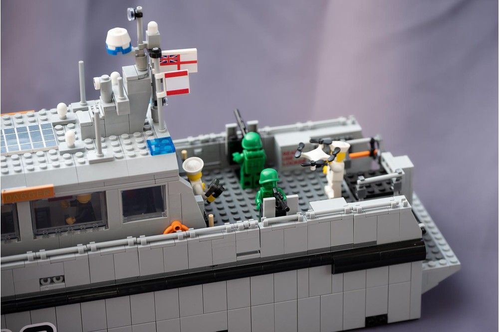 LEGO MOC-238513 Cutlass Class Royal Navy Patrol Launch (HMS DAGGER) by ...