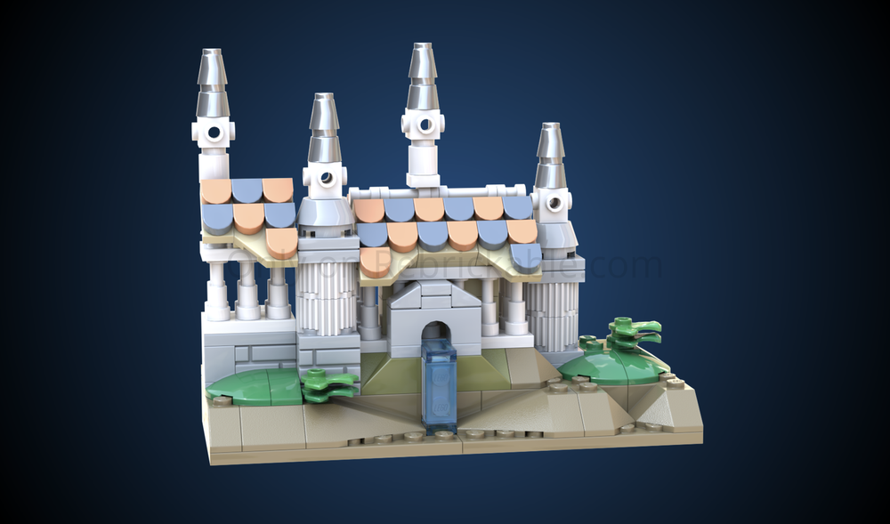 LEGO MOC LOTR - Rivendell (microscale) - Map of Middle-Earth by ...