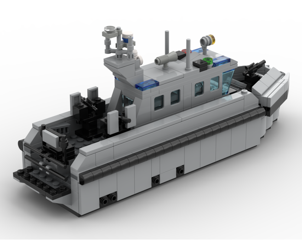 LEGO MOC Cutlass Class Royal Navy Patrol Launch (Miniature) by jrd3683 ...