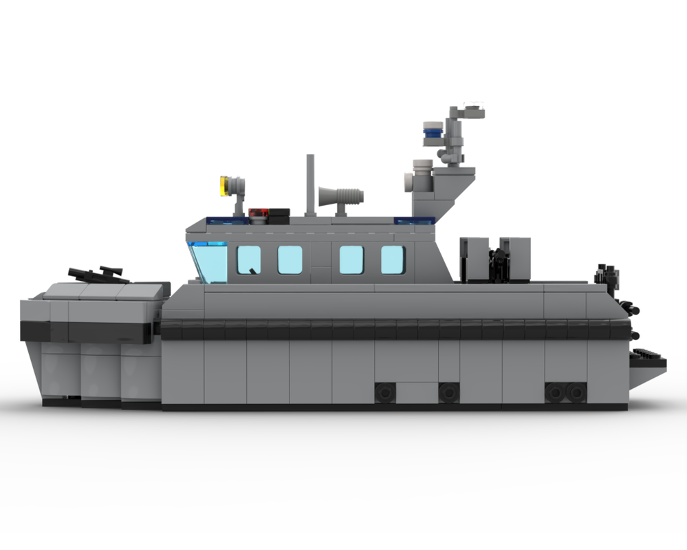 LEGO MOC Cutlass Class Royal Navy Patrol Launch (Miniature) by jrd3683 ...
