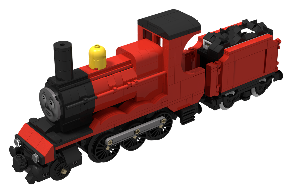 LEGO MOC-238549 James the Red Engine by Plymbricks | Rebrickable ...