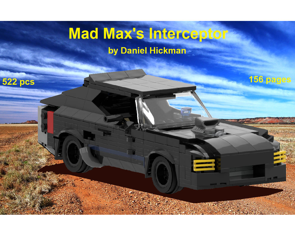 interceptor mad max lego