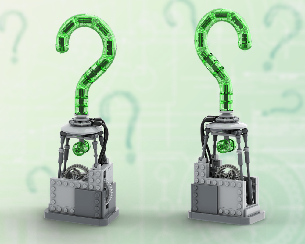 LEGO MOC-238573 Riddler Trophy by Belial_ | Rebrickable - Build with LEGO