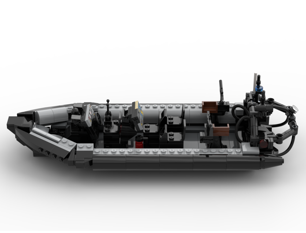 LEGO MOC Arctic 24 RHIB (with General Purpose Machine Guns) by jrd3683 ...