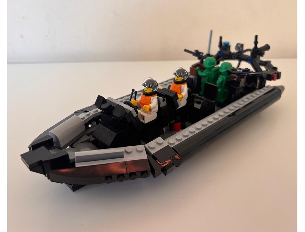 LEGO MOC Arctic 24 RHIB (with General Purpose Machine Guns) by jrd3683 ...