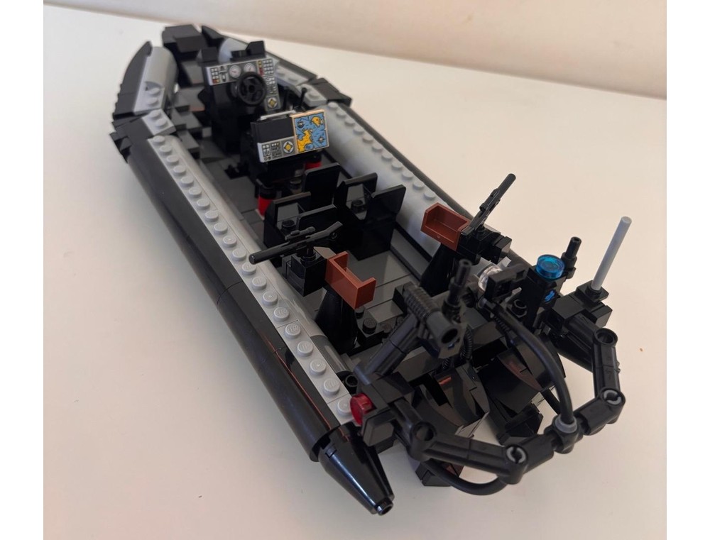 LEGO MOC Arctic 24 RHIB (with General Purpose Machine Guns) by jrd3683 ...