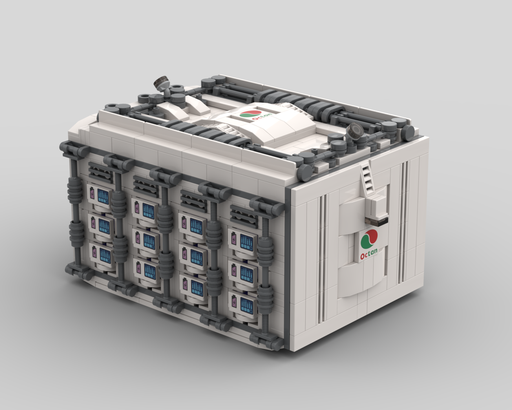 LEGO MOC Battery-Module by Spaceoid | Rebrickable - Build with LEGO