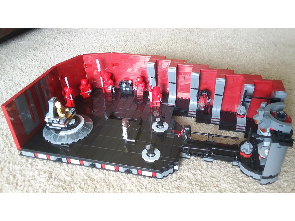 LEGO MOC Snoke's Expanded Throne Room by wheelsspinnin