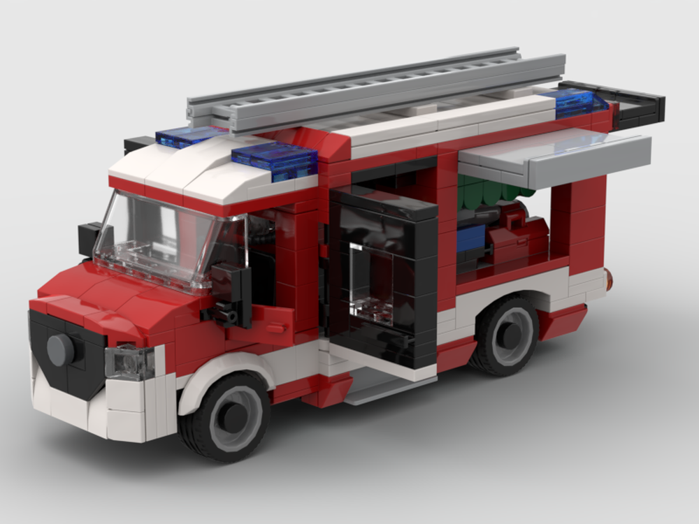 LEGO MOC-238623 Mercedes Sprinter KLF by BluePatton | Rebrickable ...