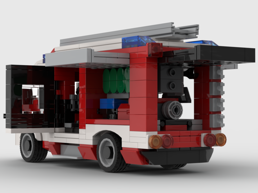LEGO MOC-238623 Mercedes Sprinter KLF by BluePatton | Rebrickable ...
