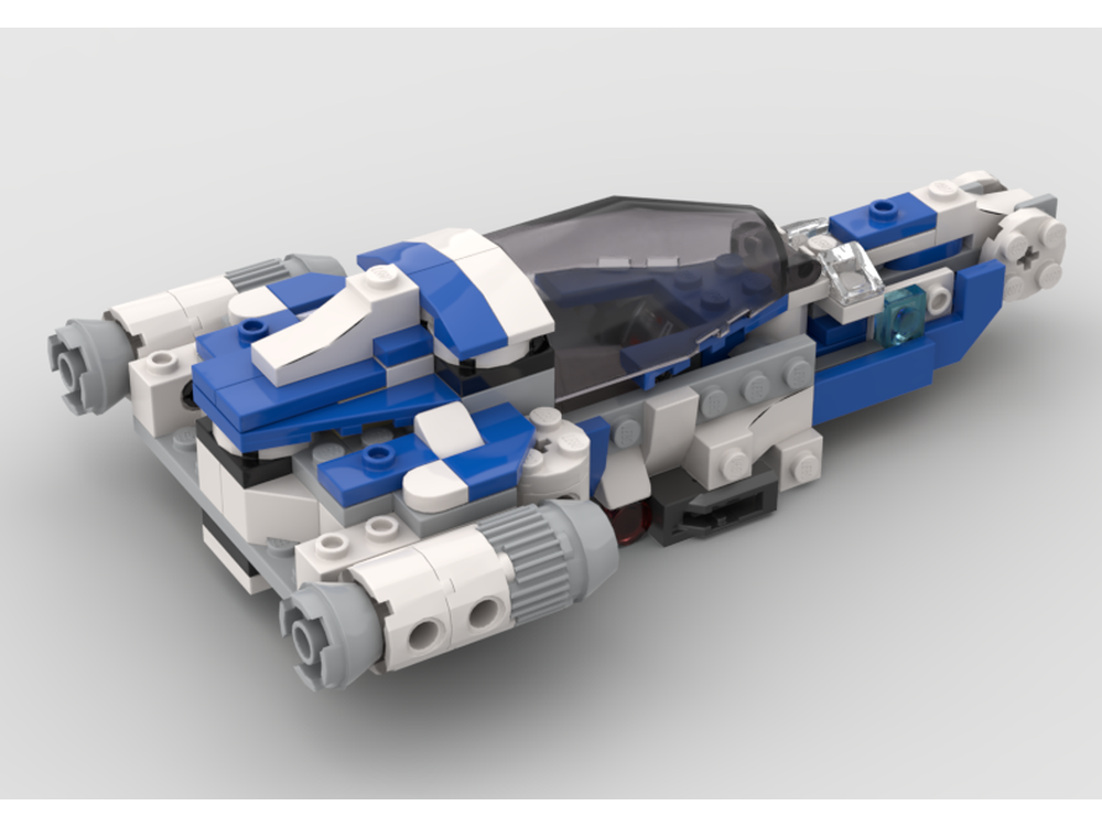 LEGO MOC-238631 X2 Rex Y wing Microfighter +3 extra pieces, 501st ...