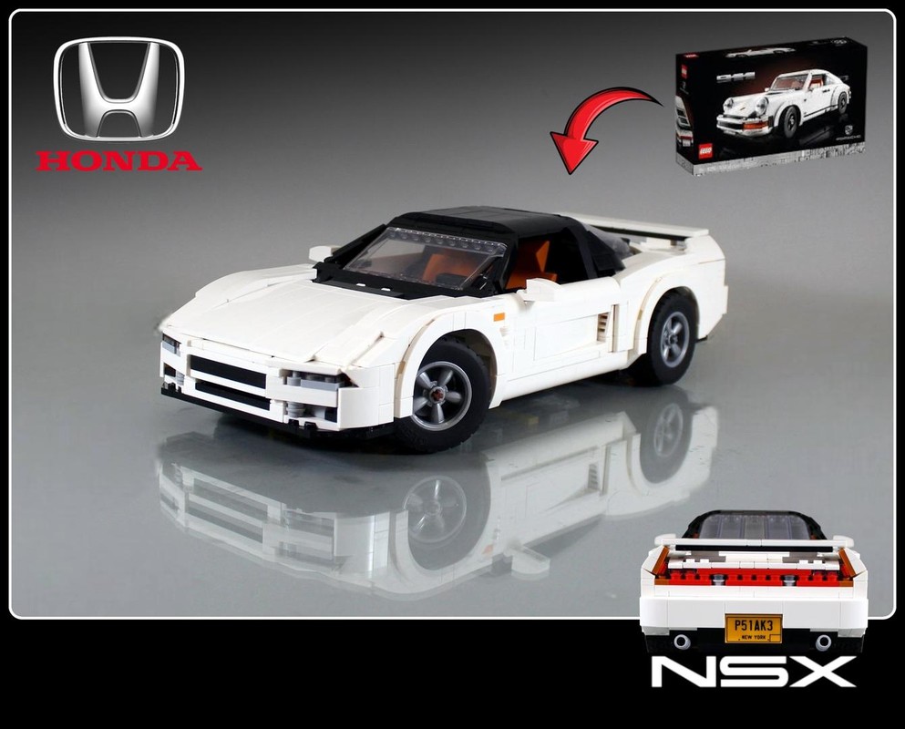 LEGO MOC 10295 Honda NSX by firas_legocars | Rebrickable - Build