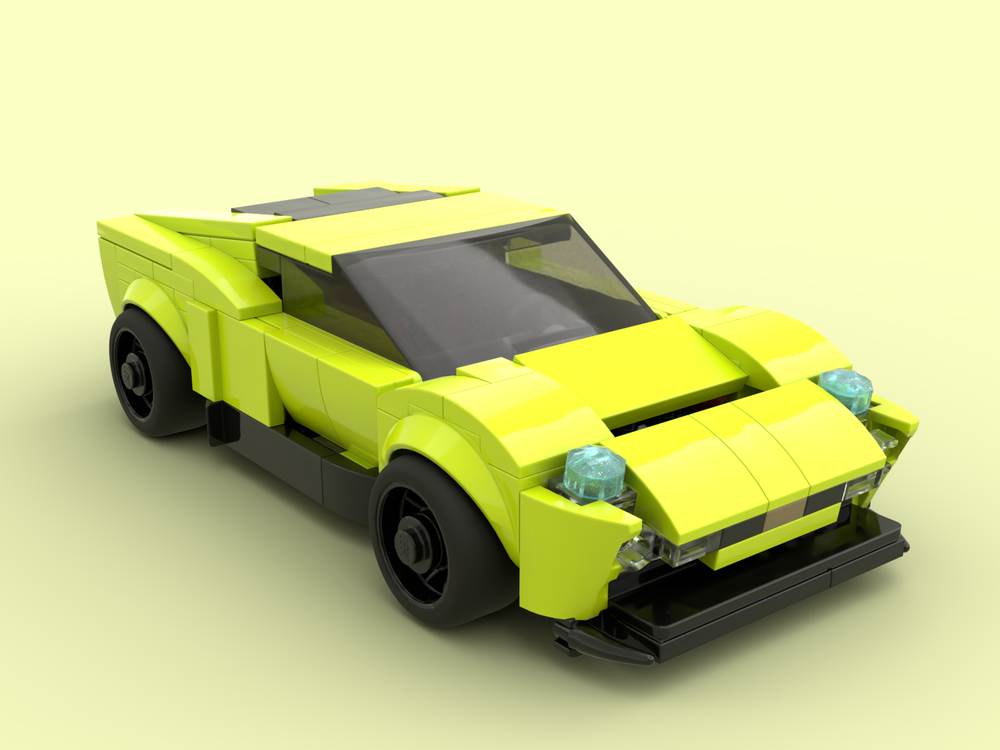 LEGO MOC-238657 [77237 Alt] 2006 Lamborghini Miura Concept by