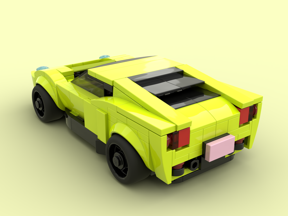 LEGO MOC-238657 [77237 Alt] 2006 Lamborghini Miura Concept by