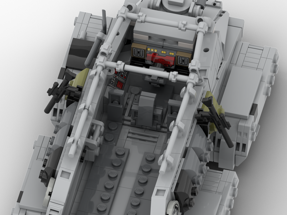 LEGO MOC-238660 SW ANDOR series Imperial Riot Tank SKZ-231 Troop ...