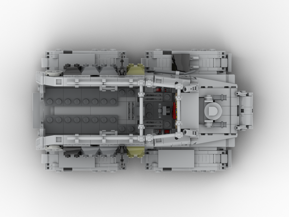 LEGO MOC-238660 SW ANDOR series Imperial Riot Tank SKZ-231 Troop ...