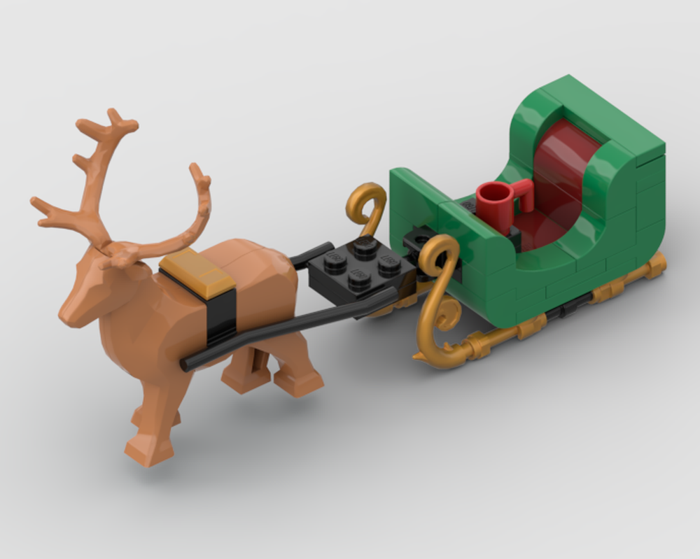 LEGO MOC-238682 Winter Village 1 ELF Sleigh by gijoseph25b ...