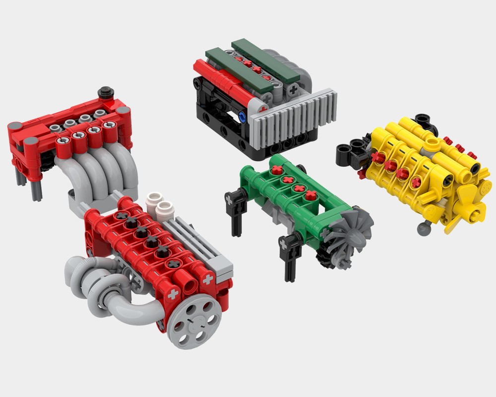 LEGO MOC Free Engine Collection by Nico71 | Rebrickable - Build with LEGO