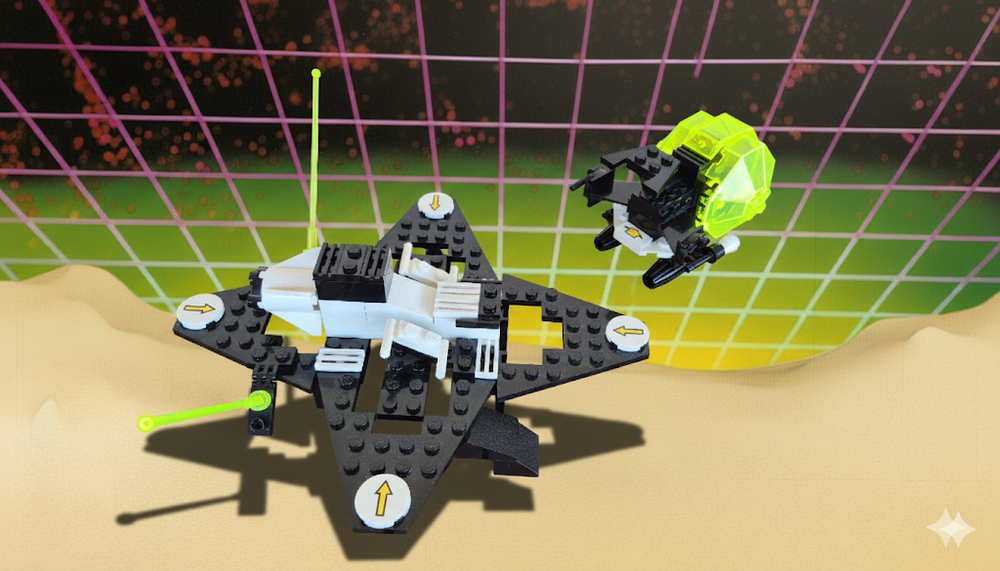 LEGO MOC (6887) Interceptor with Launchpad by Sincress