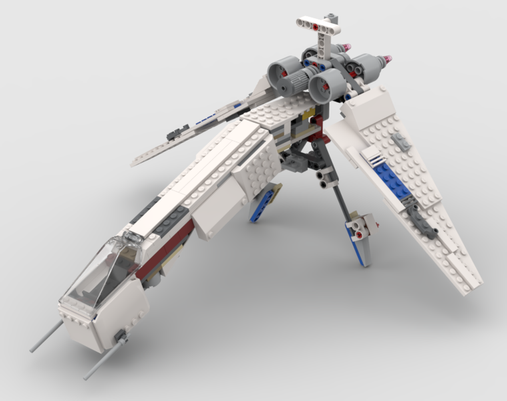 LEGO MOC-238831 REPUBLIC DROPSHIP -- 75301 Alt Build by