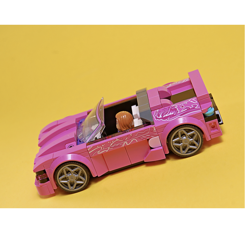 LEGO MOC-238852 77241 Pink Speedster by Keep On Bricking