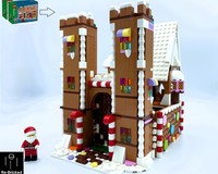 Gingerbread Castle Alternate build of 2x40809