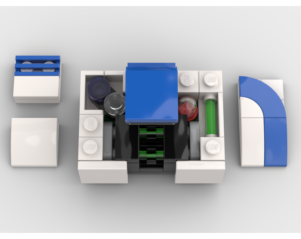 LEGO MOC Research Lab Spectrophotometer by Ptchnk | Rebrickable - Build ...
