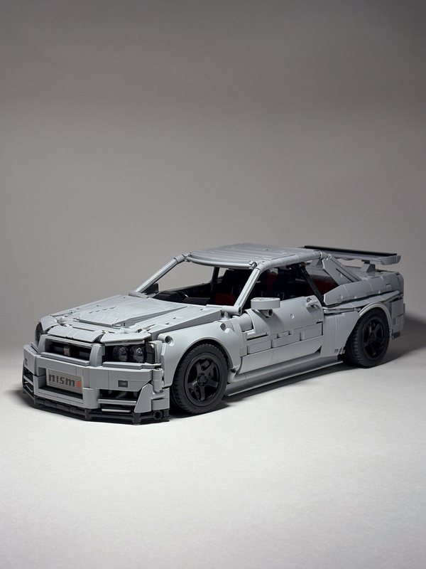 LEGO MOC Nissan Skyline GT-R Z-tune Nismo (R34) by grs_bricks