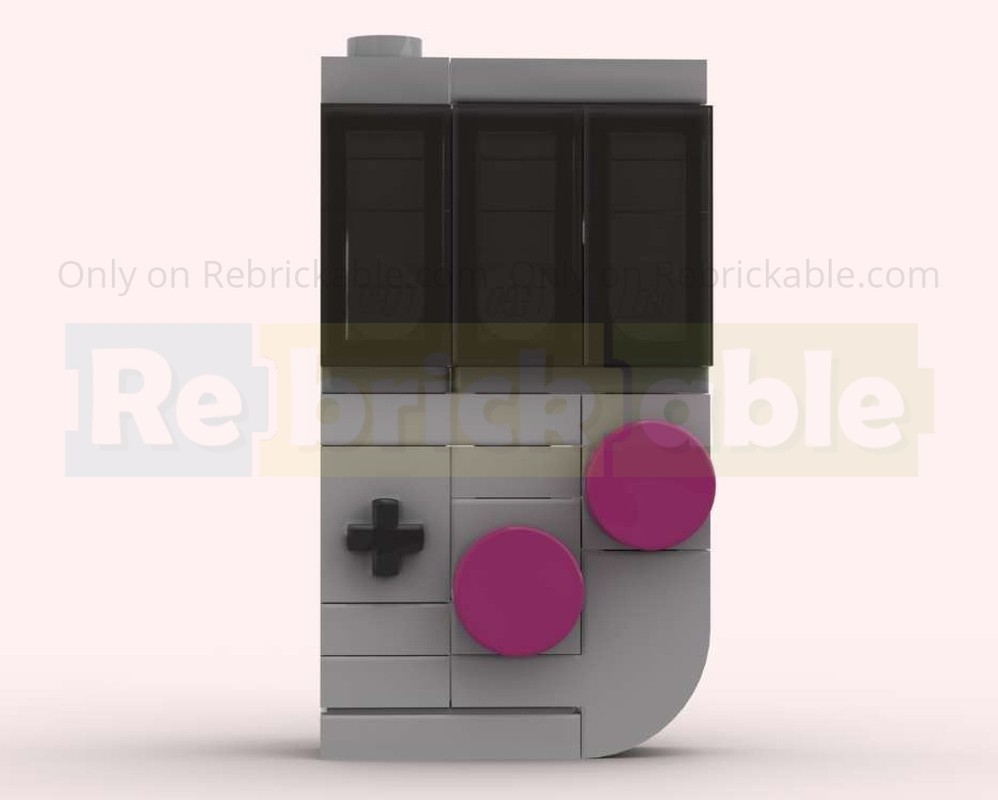 LEGO MOC-238888 Micro GameBoy by Phoenix_bricks | Rebrickable - Build ...