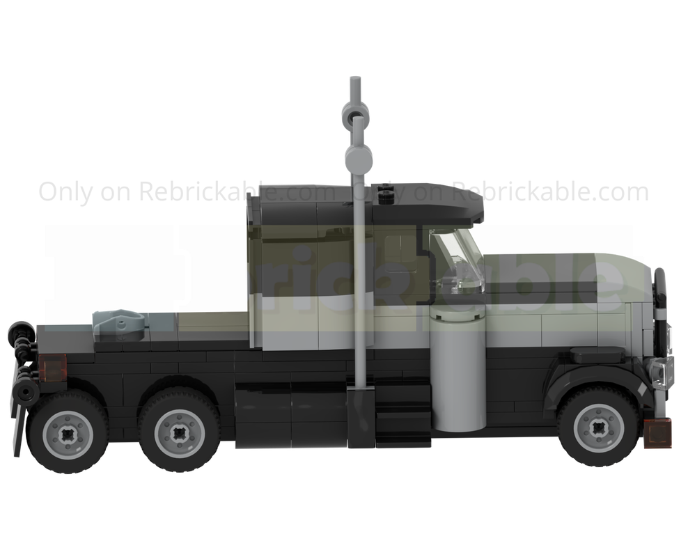 LEGO MOC-238927 Generic Semi-Truck by Goldblast | Rebrickable - Build ...