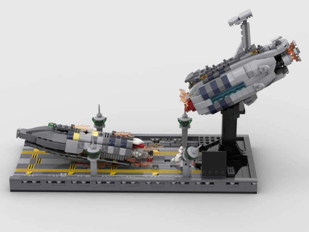 LEGO MOC-238938 Invincible hand (providence class) landing episode 3 by ...