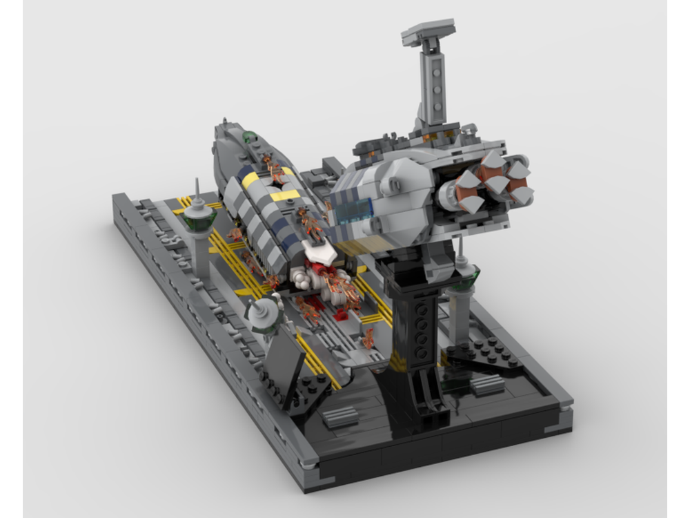 LEGO MOC-238938 Invincible hand (providence class) landing episode 3 by ...