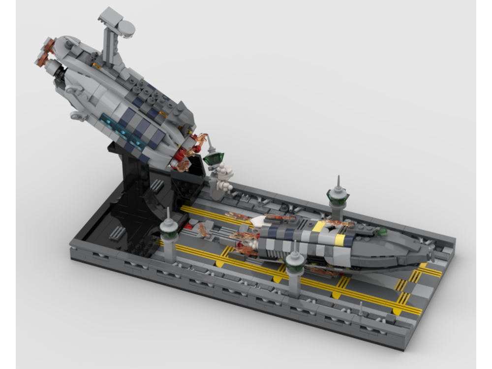 LEGO MOC-238938 Invincible hand (providence class) landing episode 3 by ...