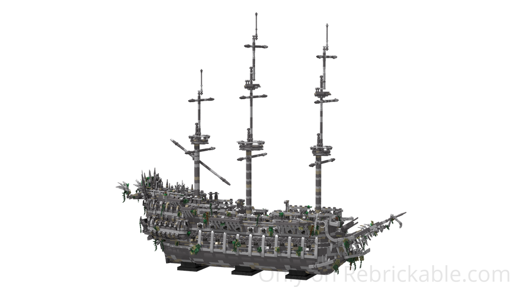 LEGO MOC-238990 The Flying Dutchman by Mr.Snicker | Rebrickable - Build ...