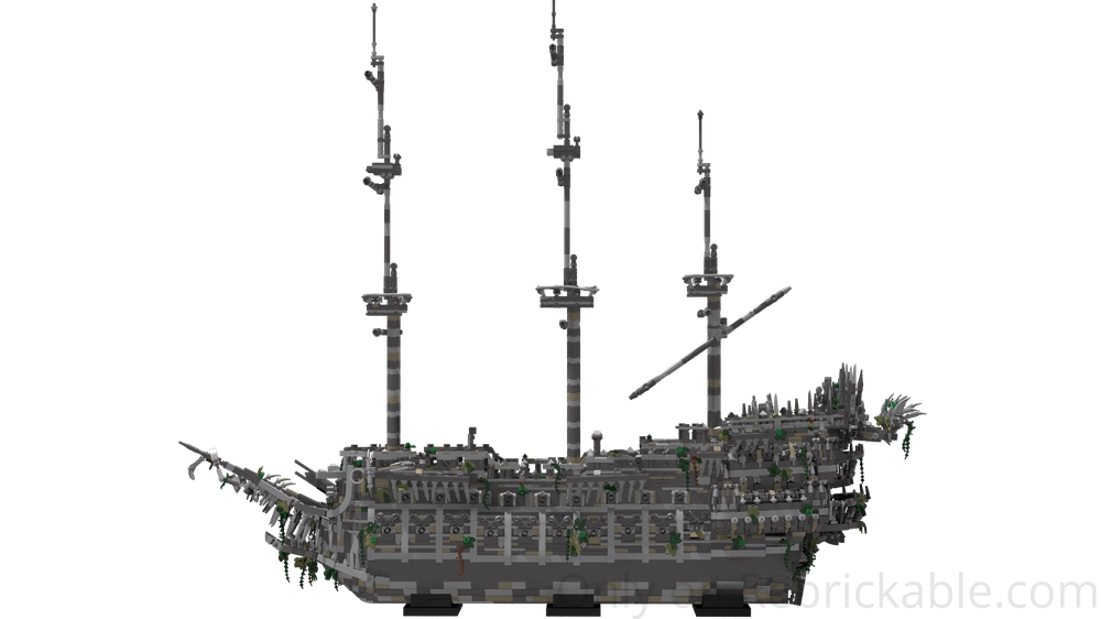 LEGO MOC-238990 The Flying Dutchman by Mr.Snicker | Rebrickable - Build ...