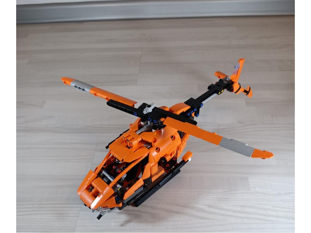LEGO MOC-239015 42204 Firehawk Copter by XaeroZKota | Rebrickable ...